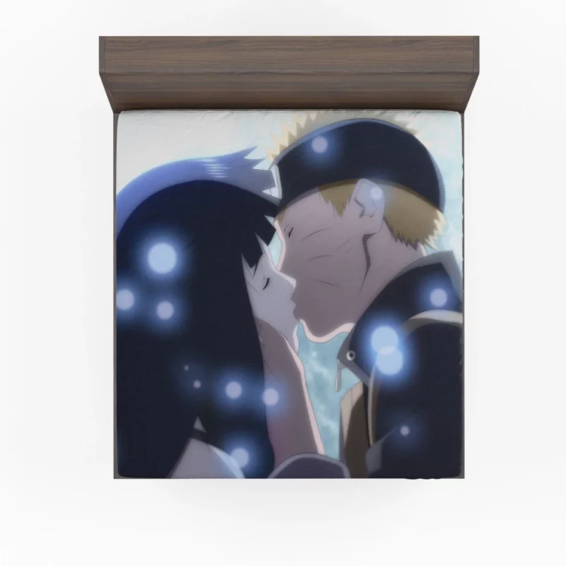 Naruto and Hinata United Love Anime Fitted Sheet