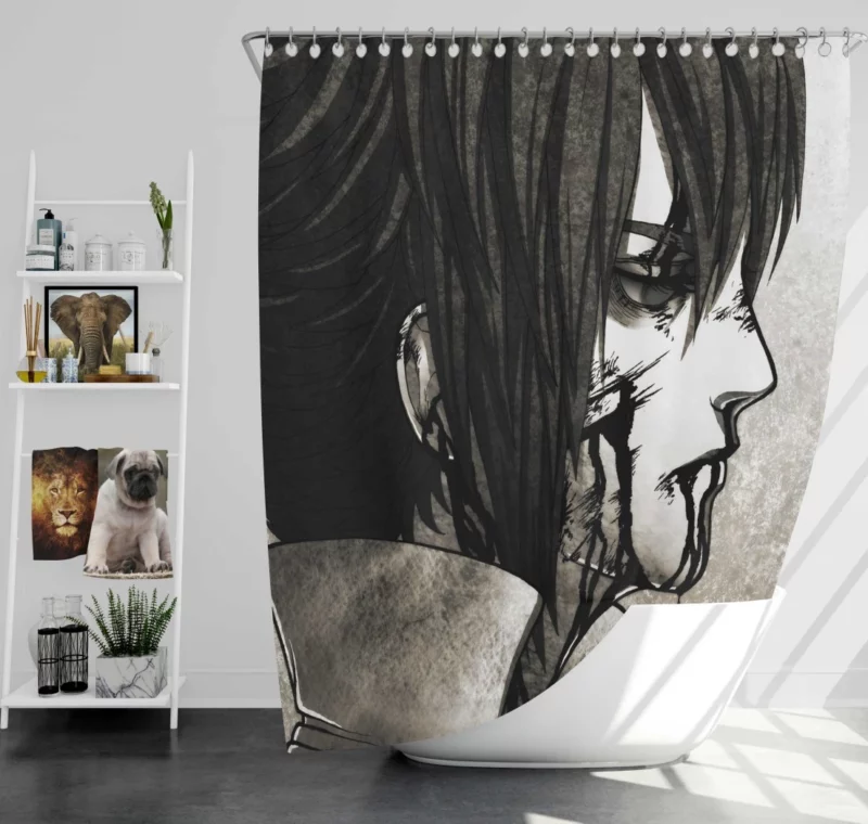 Naruto and Sasuke Bond Tested Anime Shower Curtain