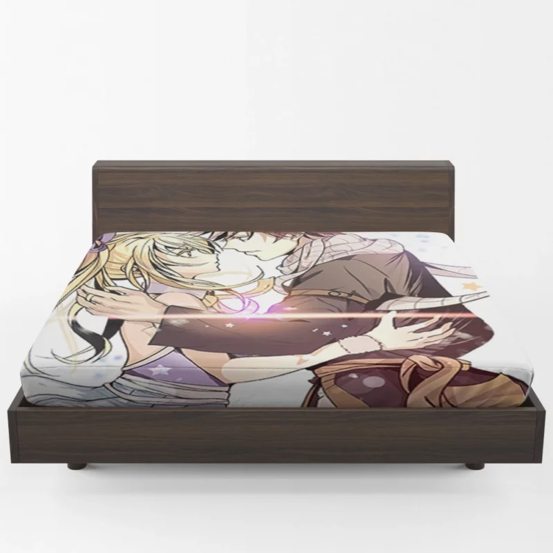 Natsu Dragneel Anime Fairy Tail Fitted Sheet 1