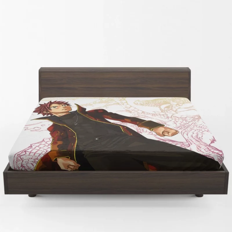 Natsu Dragneel Dragon Slayer Anime Fitted Sheet 1