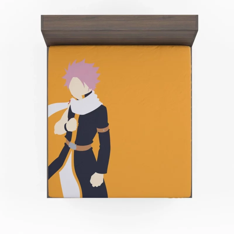 Natsu Dragneel Firepower Anime Fitted Sheet