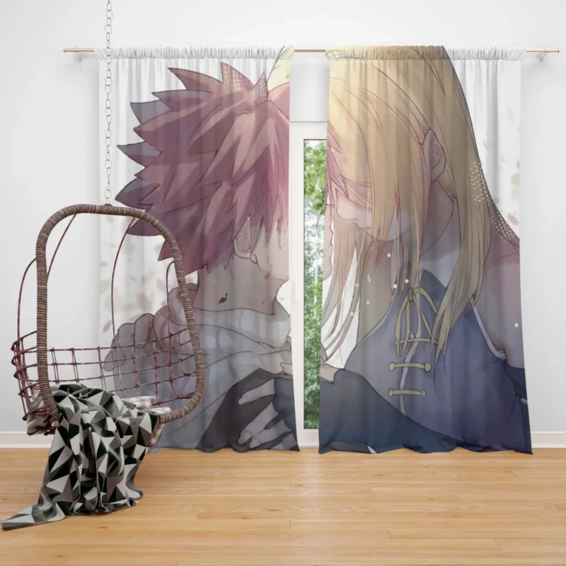 Natsu & Lucy Journey Anime Curtain