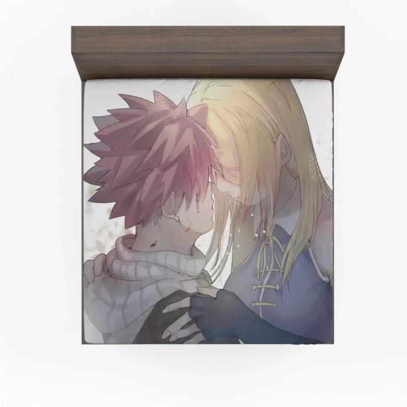 Natsu & Lucy Journey Anime Fitted Sheet