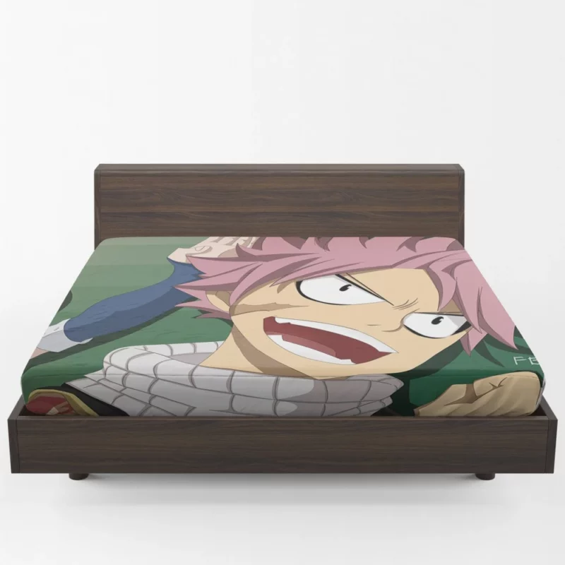 Natsu and Lucy Eternal Friendship Anime Fitted Sheet 1