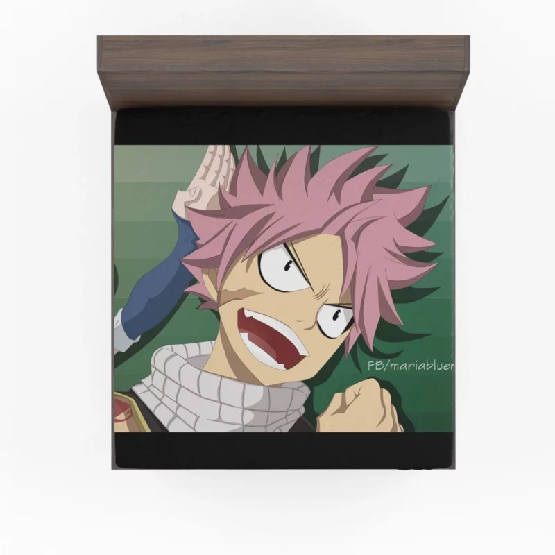 Natsu and Lucy Eternal Friendship Anime Fitted Sheet