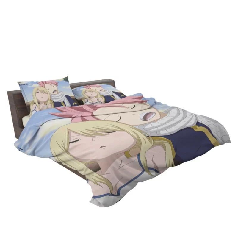 Natsu and Lucy Unbreakable Bond Anime Bedding Set 2