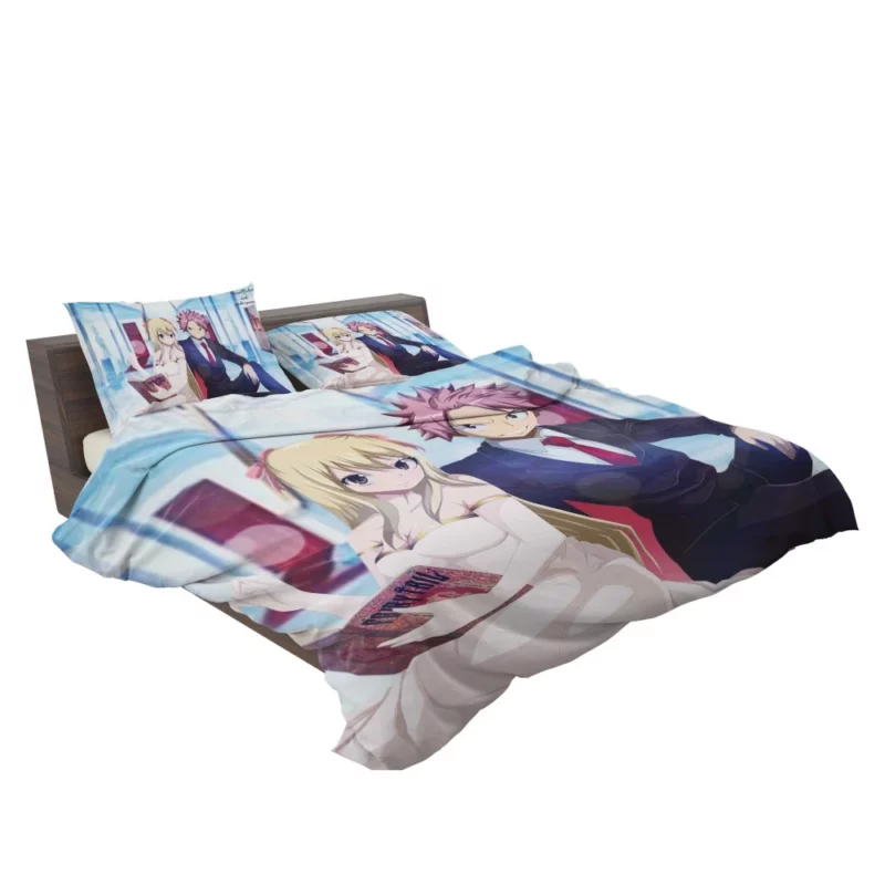 Natsu and Lucy Unbreakable Team Anime Bedding Set 2