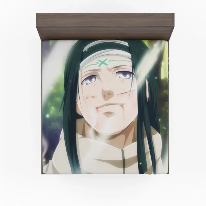 Neji Hy?ga Gentle Yet Strong Anime Fitted Sheet