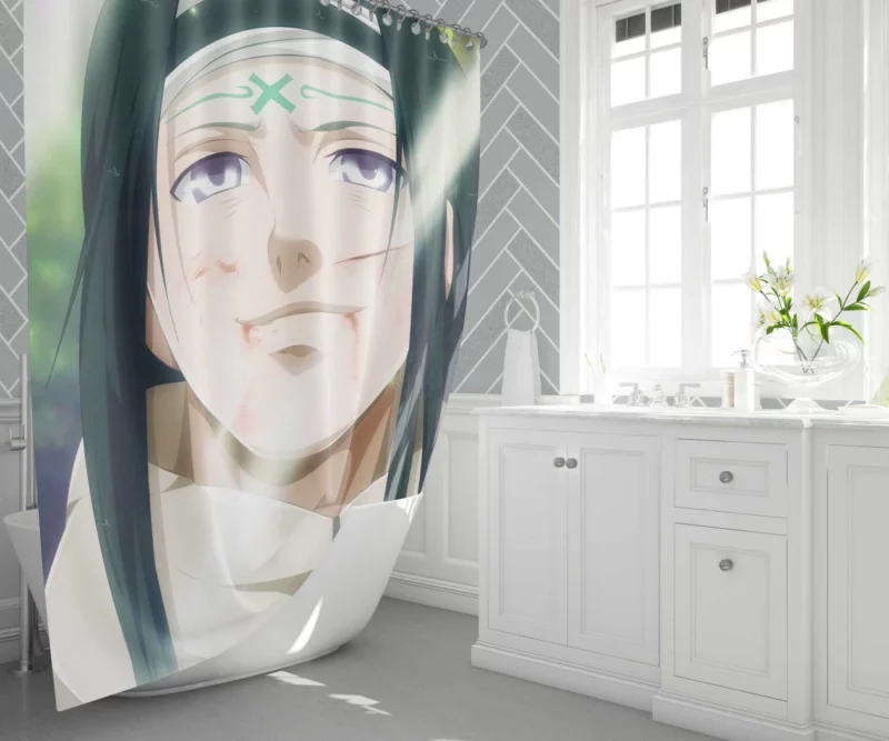 Neji Hy?ga Gentle Yet Strong Anime Shower Curtain 1