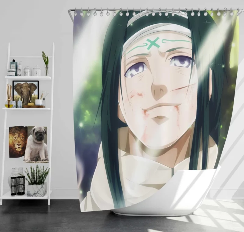 Neji Hy?ga Gentle Yet Strong Anime Shower Curtain