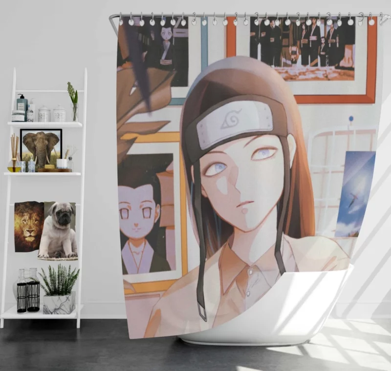 Neji Hy?ga Team Gai Virtuoso Anime Shower Curtain