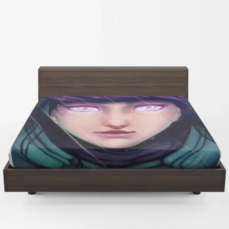 Neji and Hinata Clan Legacy Anime Fitted Sheet 1