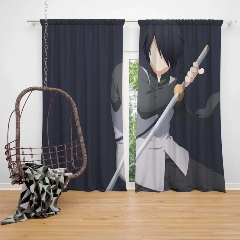 Next Generation Sasuke Impact Anime Curtain