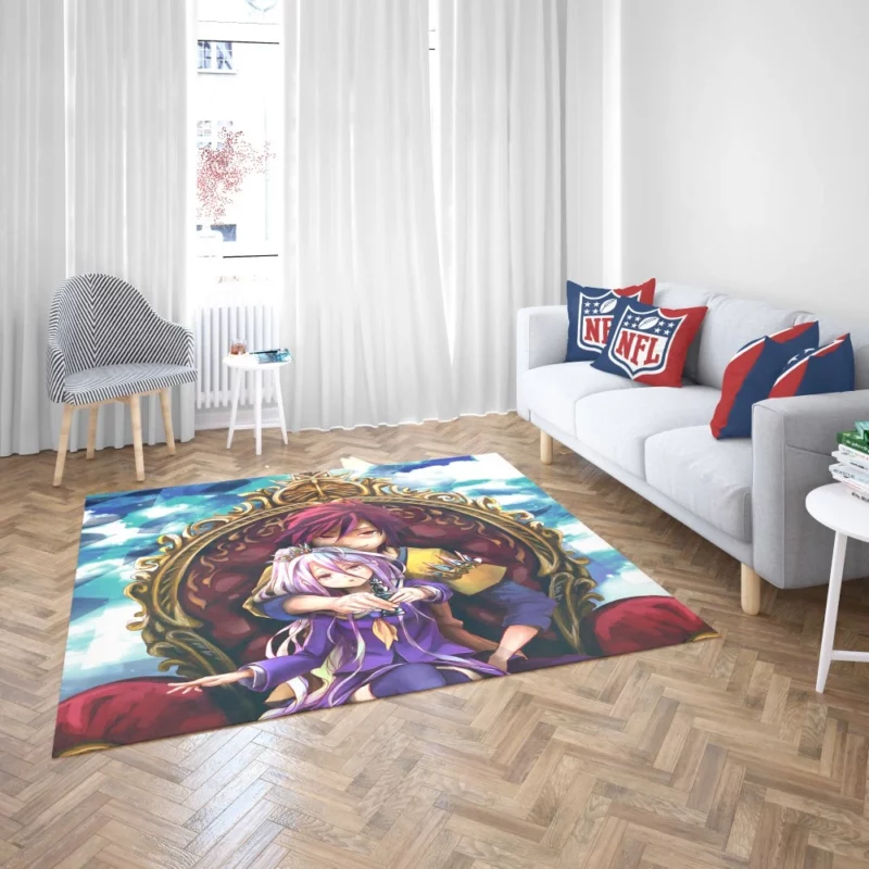 No Game No Life Siblings Adventure Anime Rug 2