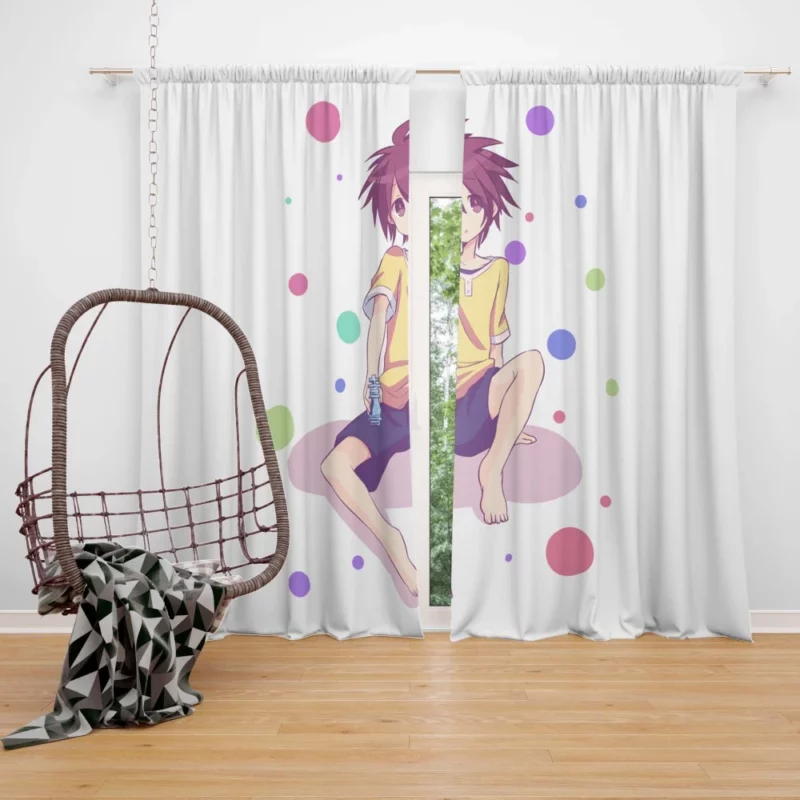 No Game No Life Sora Presence Anime Curtain