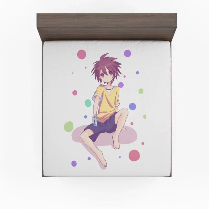 No Game No Life Sora Presence Anime Fitted Sheet