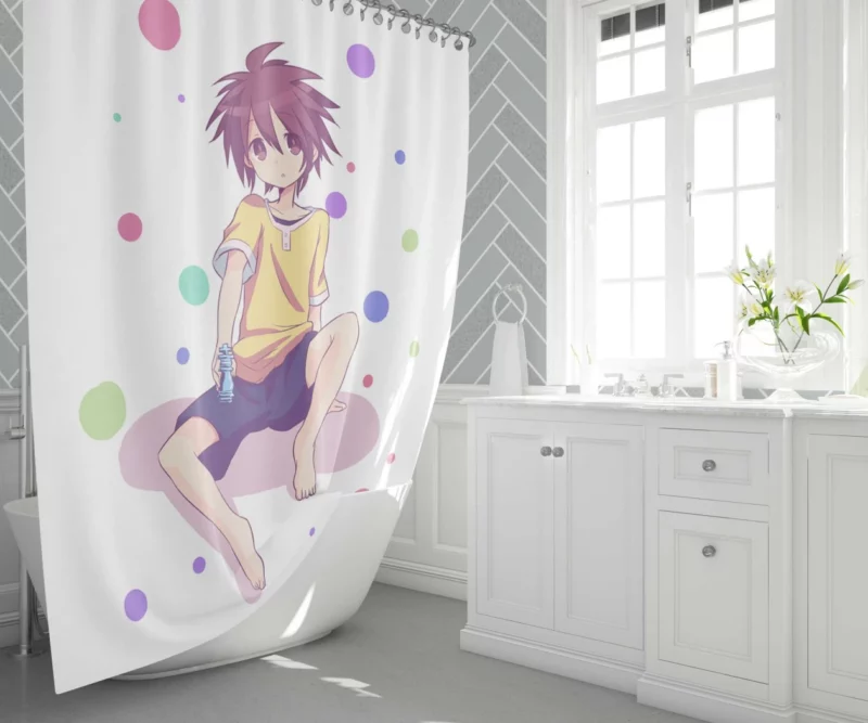 No Game No Life Sora Presence Anime Shower Curtain 1