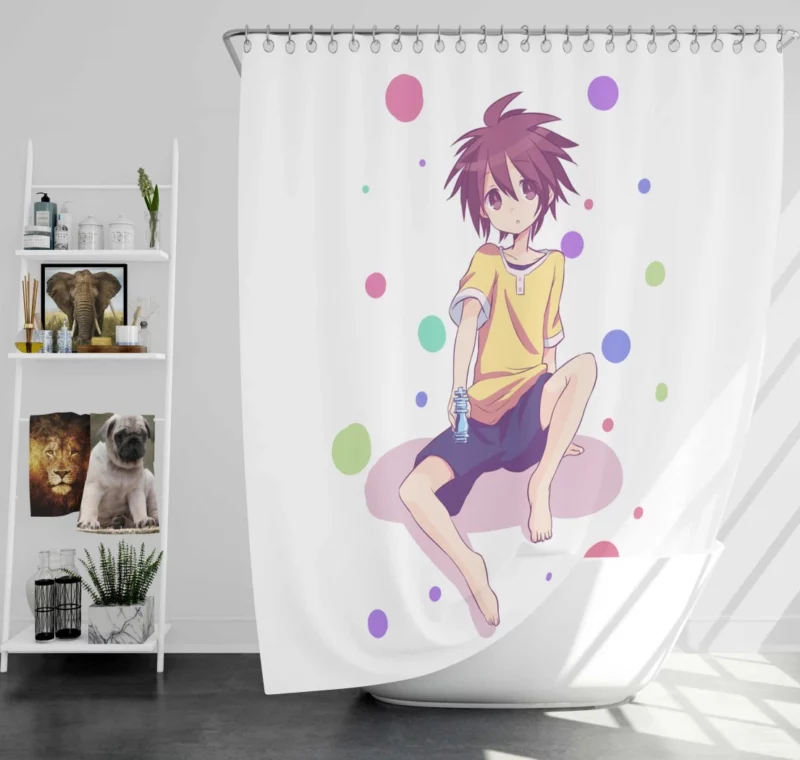 No Game No Life Sora Presence Anime Shower Curtain