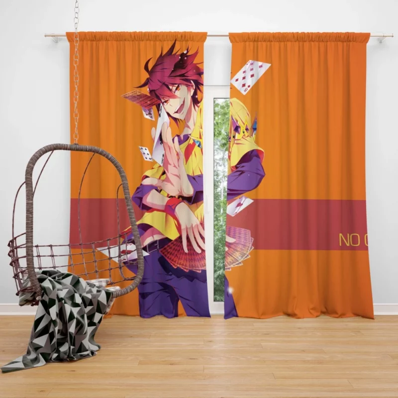 No Game No Life Sora Quest Anime Curtain