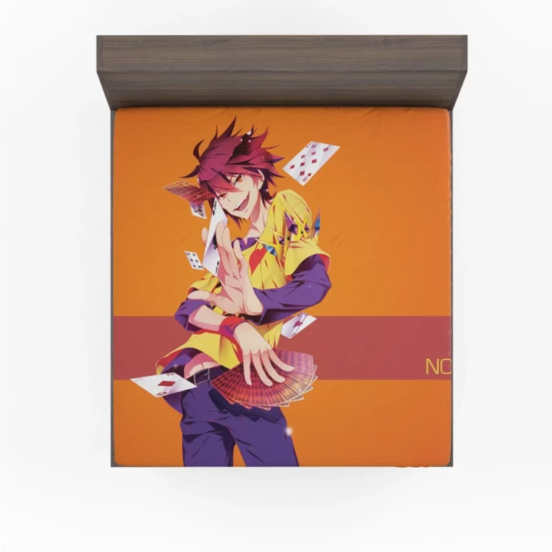 No Game No Life Sora Quest Anime Fitted Sheet