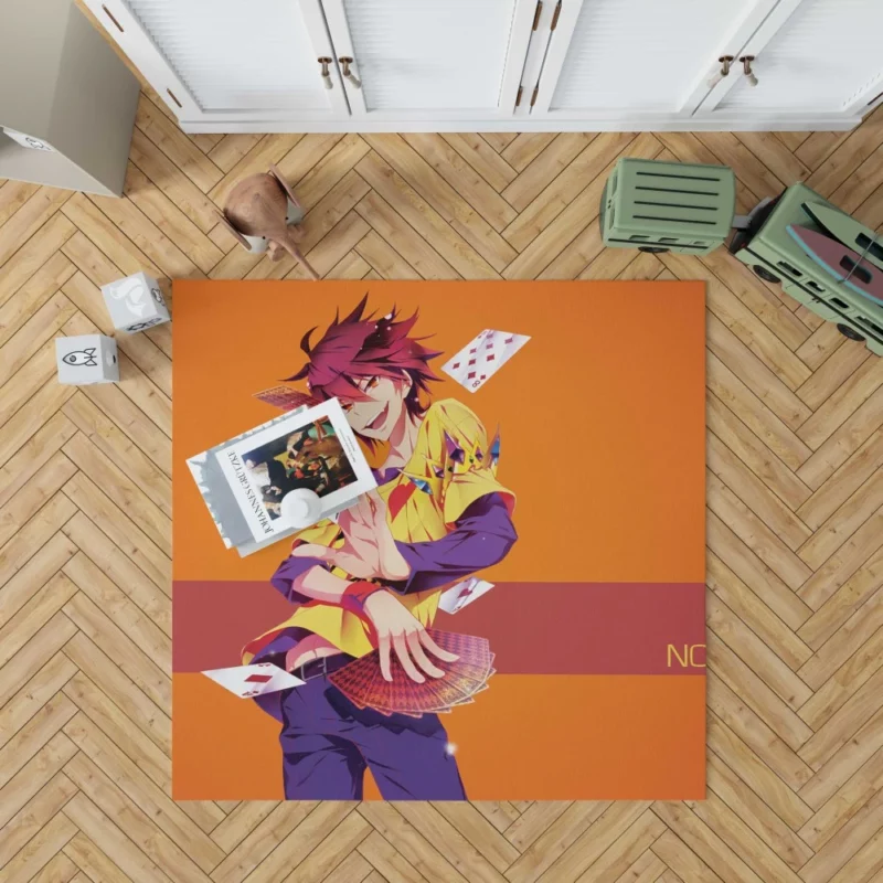 No Game No Life Sora Quest Anime Rug