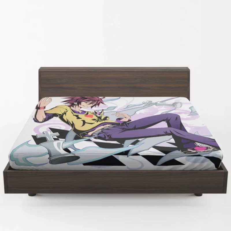 No Game No Life Sora Role Anime Fitted Sheet 1