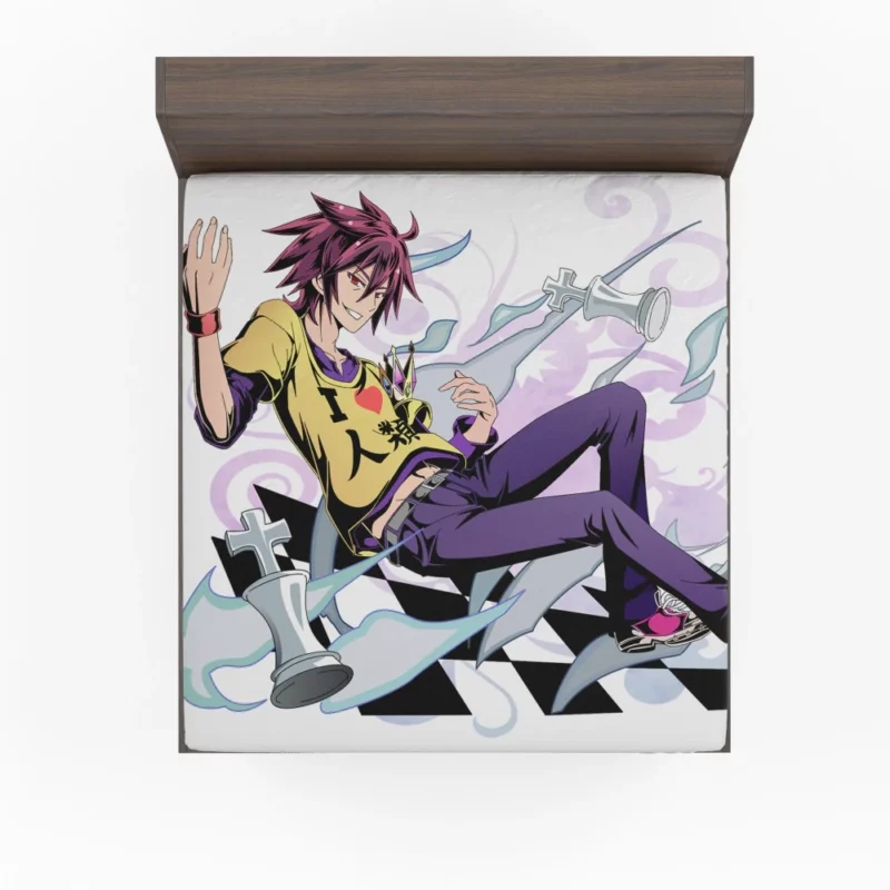 No Game No Life Sora Role Anime Fitted Sheet