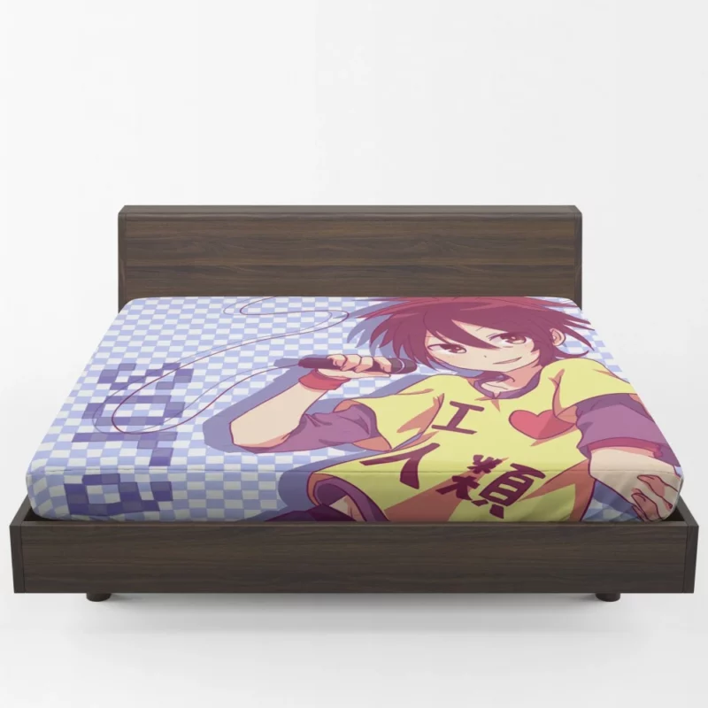 No Game No Life Sora Triumph Anime Fitted Sheet 1