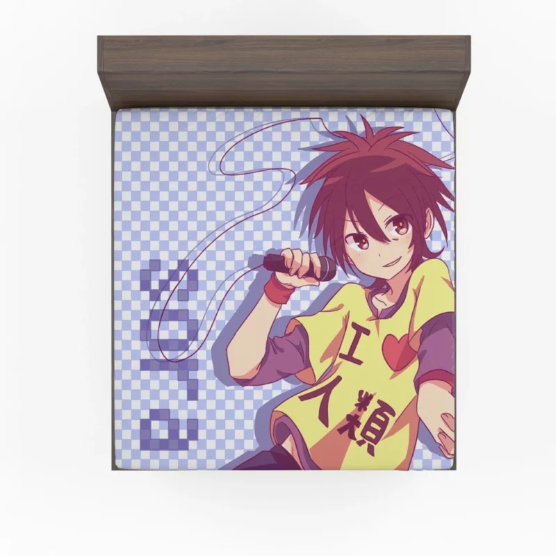 No Game No Life Sora Triumph Anime Fitted Sheet