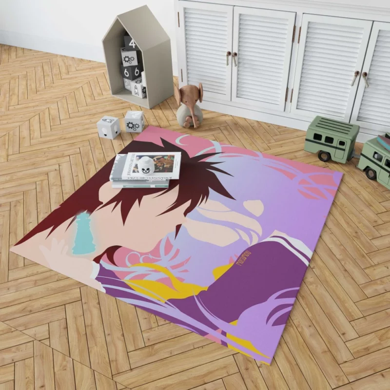 No Game No Life Sora and Shiro Anime Rug 1