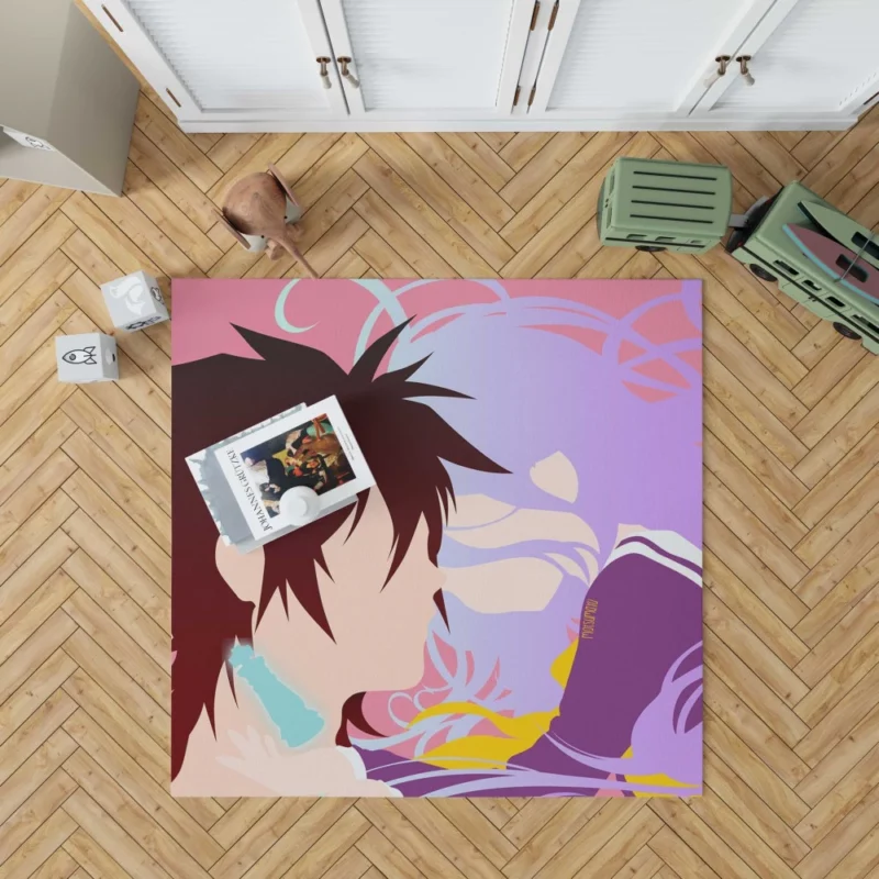 No Game No Life Sora and Shiro Anime Rug