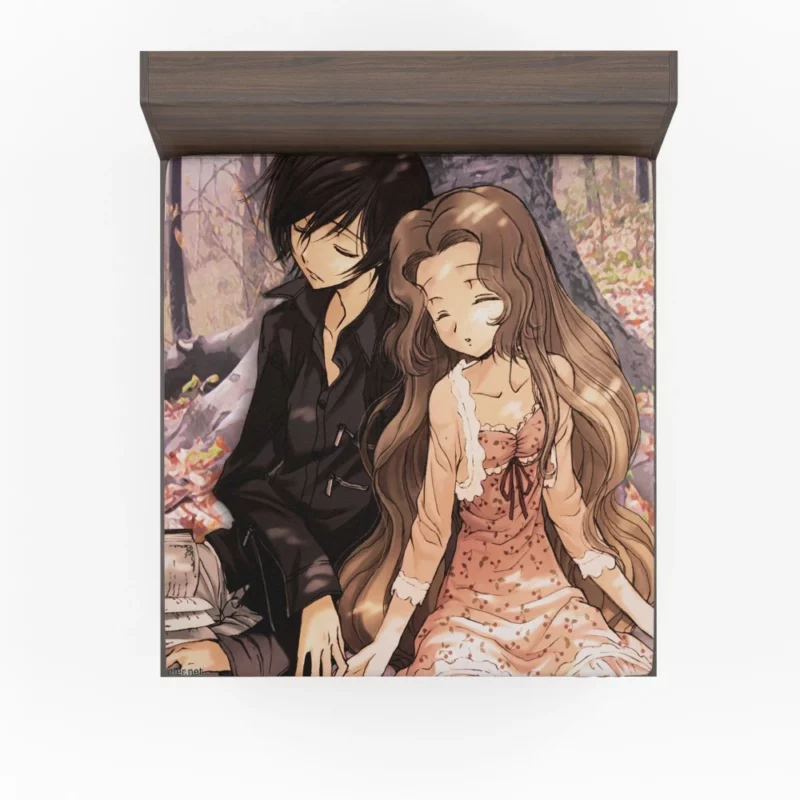 Nunnally & Lelouch Bond Anime Fitted Sheet