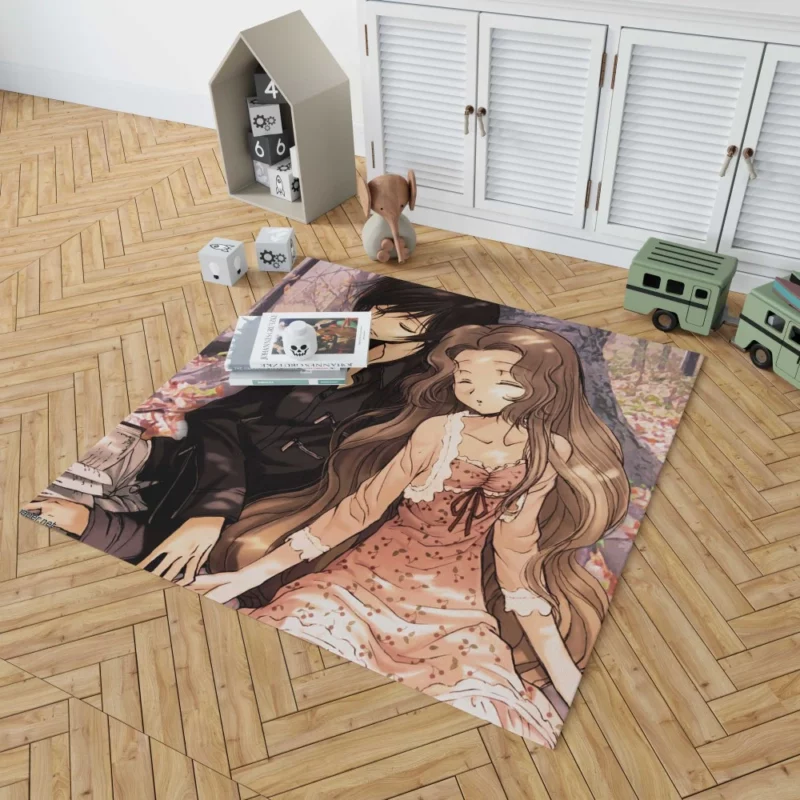 Nunnally & Lelouch Bond Anime Rug 1