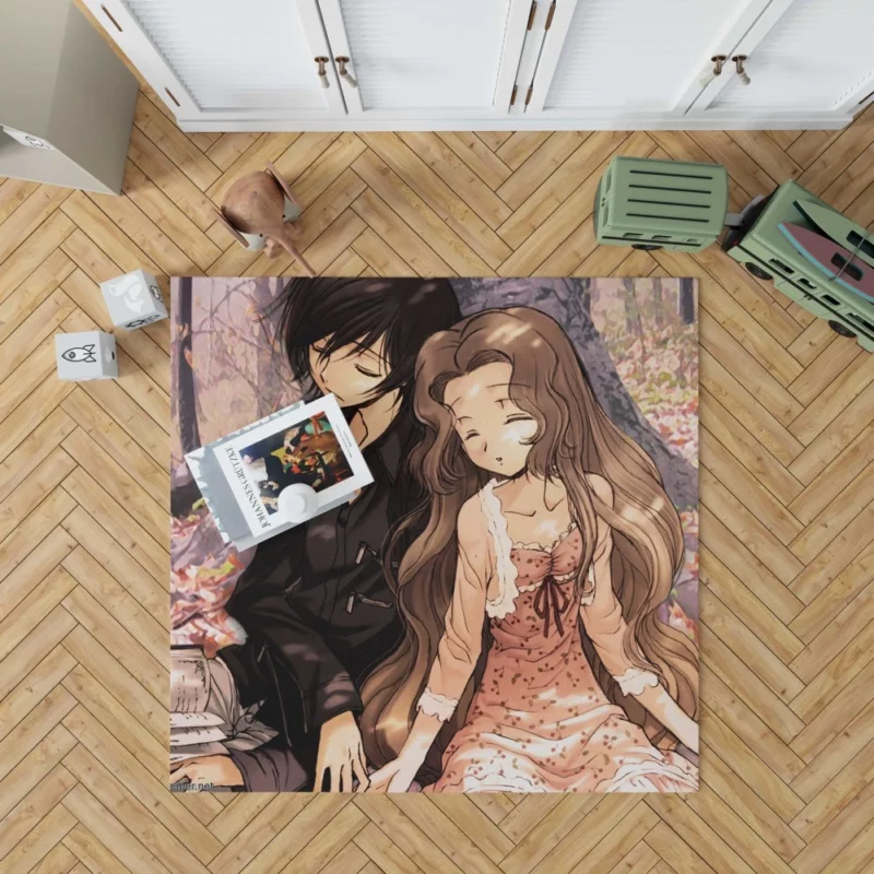 Nunnally & Lelouch Bond Anime Rug