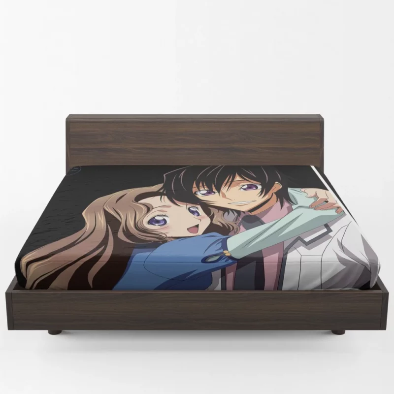 Nunnally & Lelouch Reunion Anime Fitted Sheet 1