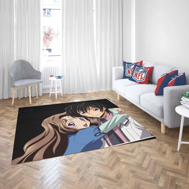 Nunnally & Lelouch Reunion Anime Rug 2