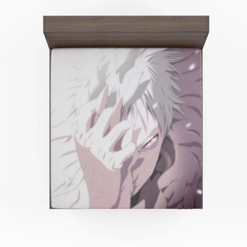 Obito Jinchuriki Tragic Transformation Anime Fitted Sheet