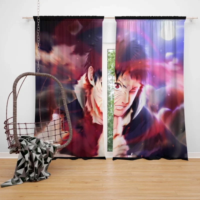 Obito Kamui Dimensional Power Anime Curtain