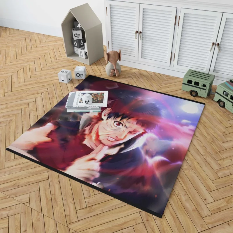 Obito Kamui Dimensional Power Anime Rug 1