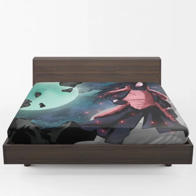 Obito Uchiha Bonds with Madara Anime Fitted Sheet 1