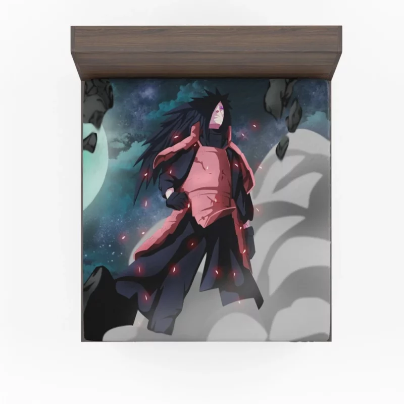 Obito Uchiha Bonds with Madara Anime Fitted Sheet