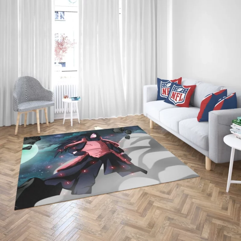 Obito Uchiha Bonds with Madara Anime Rug 2