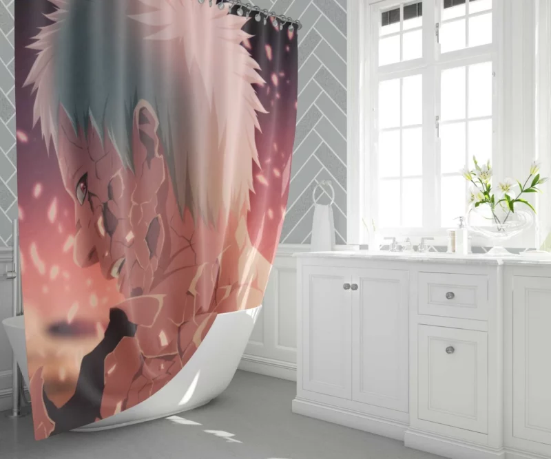 Obito Uchiha Demise Heartache Anime Shower Curtain 1