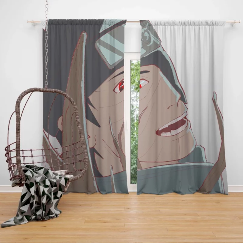 Obito Uchiha Legacy Redemption Anime Curtain