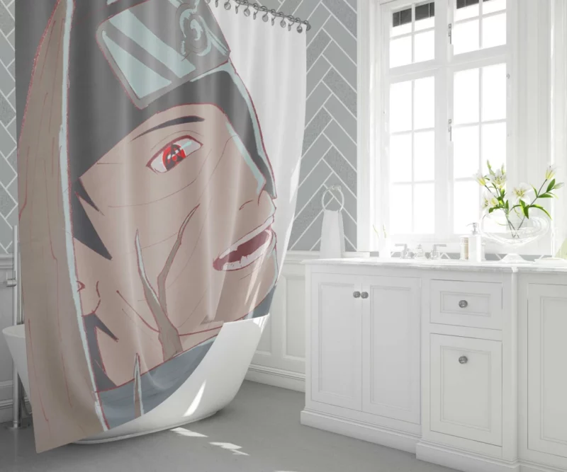 Obito Uchiha Legacy Redemption Anime Shower Curtain 1