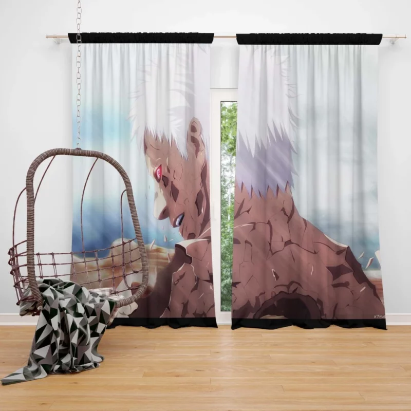 Obito Uchiha Masked Enigma Anime Curtain