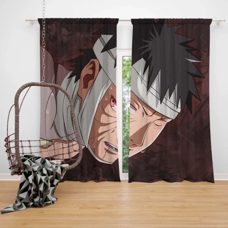 Obito Uchiha Masked Jinchuriki Anime Curtain