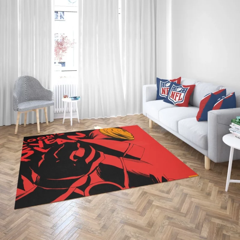 Obito Uchiha Moonlit Eye Anime Rug 2