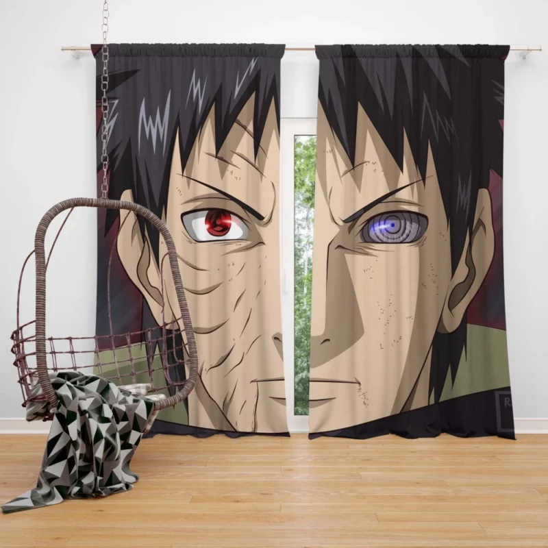 Obito Uchiha Road to Redemption Anime Curtain