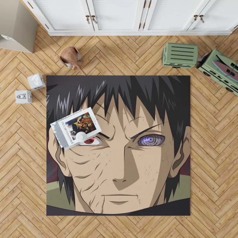Obito Uchiha Road to Redemption Anime Rug